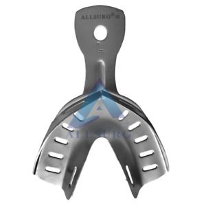 AllSurg Dental Surgical Instruments IMPRESSION TRAY P/DENTURE LOWER LARGE 03