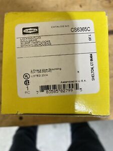 Hubbell 50A C Locking Plug - CS6365C 50 amp 125/250 vac