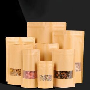 Foil Bag Pouch Organization Storage Bag Kraft Paper Bag Kitchen Storage