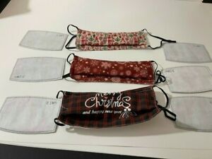Christmas Themed face masks
