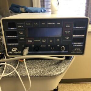 Criticare Monitor Auto BP, Pulse Oximeter, EKG.