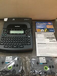 Brother P-Touch PT-1890 Labeling Maker No Cord- With 2 Tape Cassettes &amp; Manual