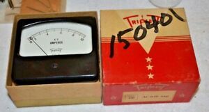 Vintage TRIPLETT AMPERS METER  Model 430 0-10 AMP&#039;S NOS LQQK