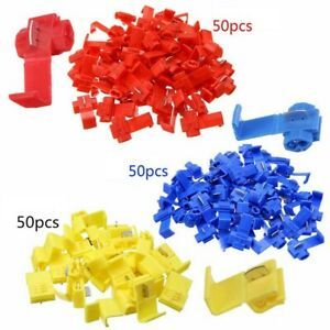 Cable Wire Connector Connectors Crimp Lot Parts Quick Replace Replacement
