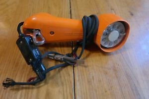 Vintage Linemans Phone Handset  GTE Automatic Electric Rotary Dial Butset Clip
