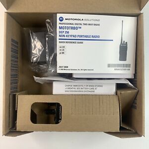NEW Motorola DEP250 136-174MHz VHF 5w NKP LAH87JDC9JA2AN FAST SHIP