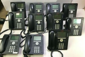 Lot Of 11 Avaya 9608 Text Business Office Display IP Phones (700480585)
