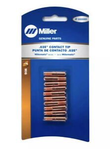 Miller 000068 Mig Welding Contact Tip .035&#034; 10 pack