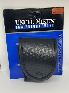 Uncle Mike&#039;s Duty Cuff Case #7478-2 Mirage Basketweave