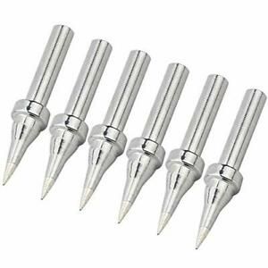 6Pcs Replacement Tips Soldering Iron Tips ET Tip Series for WES51/50 WESD51