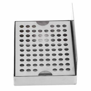 Wall Mounted Beer Drip Tray Stainless Steel Drip Tray With Lid For Homebrew
