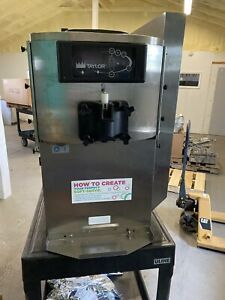 2018 Taylor C709-33 Soft Serve Frozen ice cream machine with Cart &amp; Flavor Burst