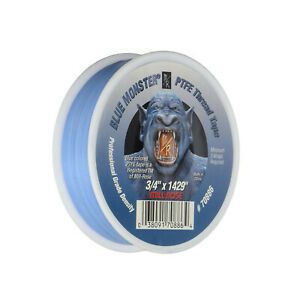 New Lot of 27 PCS. Blue Monster 70886 3/4&#034; x 1429&#034; Thread Seal Tape