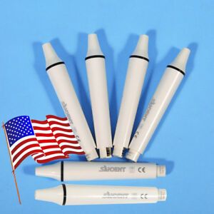 6Pcs Dental Ultrasonic Piezo Scaler Handpiece fit EMS US Stock
