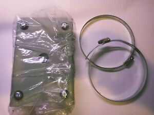 CCTV camera pole mount bracket.  New in box with straps
