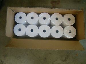 3 1/8&#034; x 230&#039; Thermal Receipt Paper 10 Rolls Cash Register Generic White