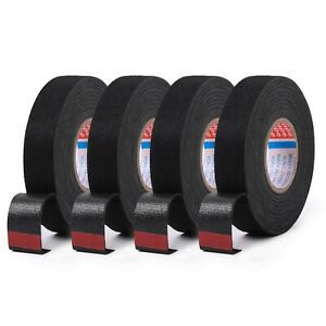 HSTECH Wire Harness Tape, 3/4-Inch by 50-Foot (4 Pack), Speaker Wiring Harnes...