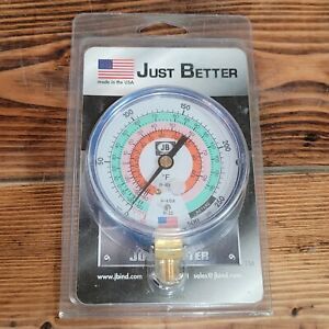 JB INDUSTRIES JUST BETTER - RECAL GAUGE R-404A R410A R-22 Part No. 29820-317