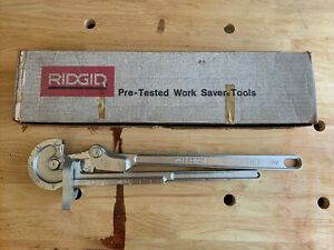 NOS Ridgid Model 397 7/16&#034; Modified Tubing Bender 1-1/2 Radius