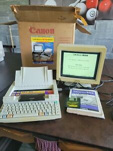Rare Vintage Cannon Starwriter 4000 Jet word processing publishing
