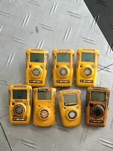 PARTS ONLY Lot of 7  GAS CLIP Technologies H2S Gas Monitors