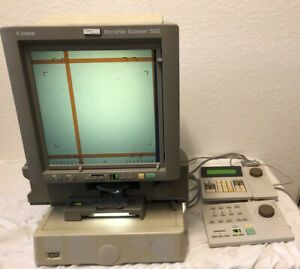 CANON MICROFILM/MICROFICHE SCANNER 500 TESTED GREAT CONDITION!