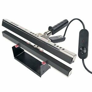 Absorbent Industries 12&#034; Portable Hand Crimper Sealer Constant Heat For Poly ...