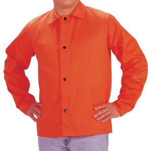 Tillman 6230D Flame Retardant 30&#034; Cotton Jacket - XL, Orange