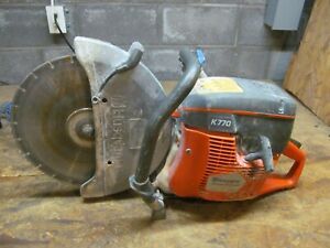 Husqvarna K770 14&#034; Power Cutter / Demo Saw ( LOT A2411)