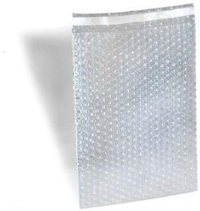 650 packs 6&#034; X 8.5&#034; SELF-SEAL CLEAR BUBBLE OUT POUCHES BAGS 1&#034; Lip and Tape Seal