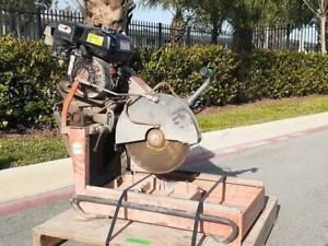 2016 Husqvarna Gas 14&#034; - Brick Concrete Ceramic - Wet Tile Saw 966006506 MS355G