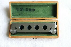 DoAll 5&#034; Sine Bar, Very Good Condition in Wooden Case