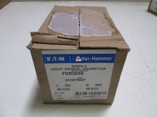 Eaton circuit breaker fdb3040 *new in box* for sale
