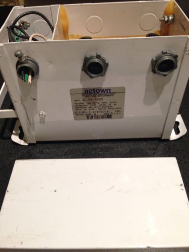 Actown gas tube transformer ( neon signs) model: fg-4803 ...  good condition! for sale