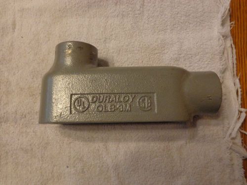 1&#034; type lb duraloy iron conduit body fitting for sale