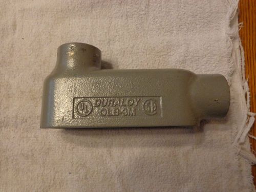 1&#034; Type LB DURALOY Iron Conduit Body Fitting