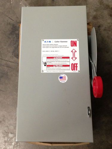 New Cutler Hammer DH362UGK 60A 600V Disconnect Switch