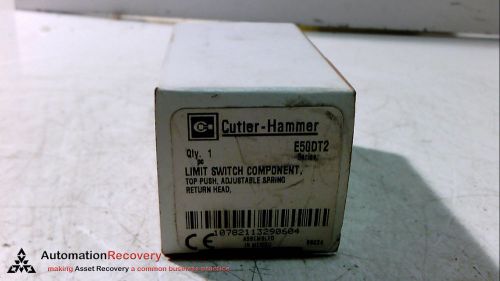 CUTLER-HAMMER E50DT2 LIMIT SWITCH, NEW