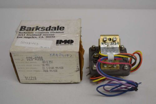 New barksdale d2s-a3ss pressure switch 480v-ac 3a amp d358442 for sale
