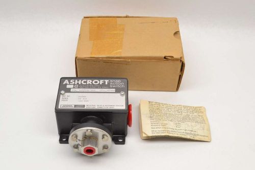 ASHCROFT B424B 60PSI SNAP ACTION PRESSURE 250V-AC 15A AMP SWITCH B479414