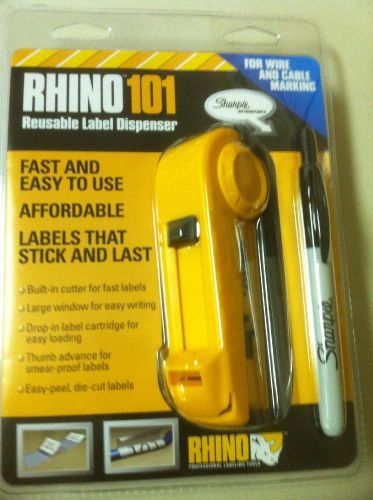 Dymo Rhino 101 Cable &amp; Wire Reusable Label Dispenser