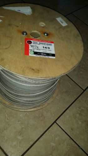 14/3 NONMETALLIC-SHEATHED CABLE WITH GROUND 1000FT 600V NM-B