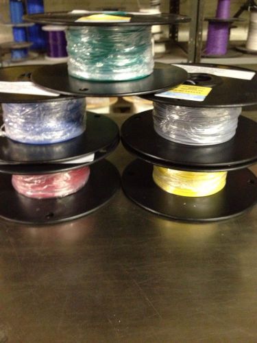 UL1007-22AWG STRANDED TIN COPPER WIRE, 250&#039; ANY COLOR, 105C 300V