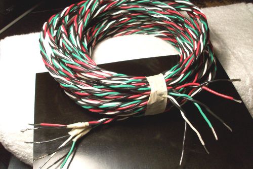 230 feet #18awg  silver plated (easily soldered) stranded hookup for sale
