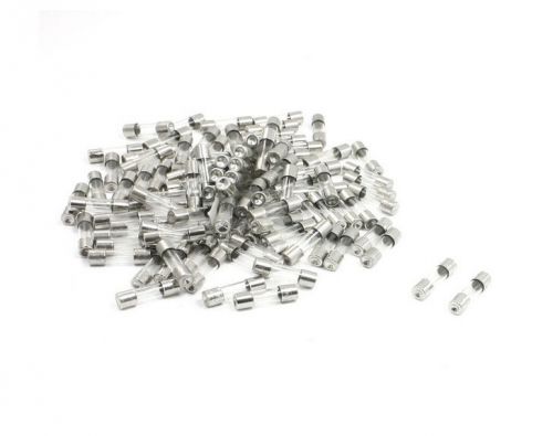 100 Pcs 250V 5A Glass Tube Fuses Cartridge 5mmx20mm Fast Blow