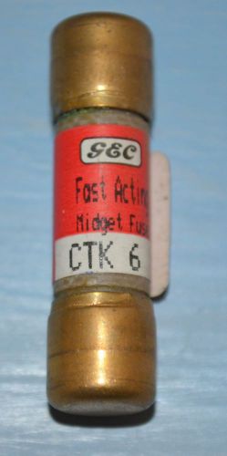 Fast Acting Midjet Fuse CTK 6 lot of 2