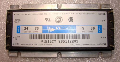 Vicor vi-210cy dc-dc 24-5 volt converter for sale