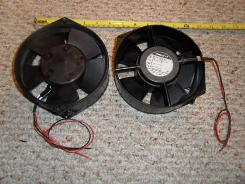 Emp-papst dc axial fan series 7200 n typ 7218 n  48 vdc 150 x 55 mm new 2 for 1 for sale