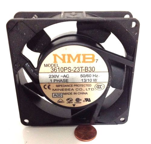 NMB 230VAC 13/10W 1-PHASE COOLING FAN 3610PS-23T-B30
