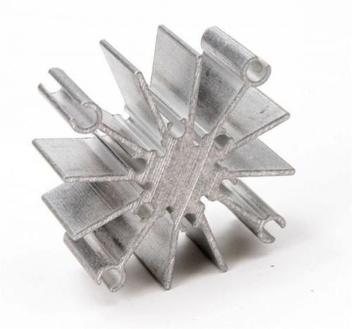 Heat sinks - led radial fin star led heatsink .50&#034; h (10 pieces) for sale
